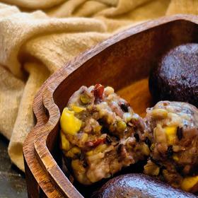 [屁侠推荐]头厨 八宝粗杂粮燕麦粘豆包  五谷速食低脂营养健身主食 