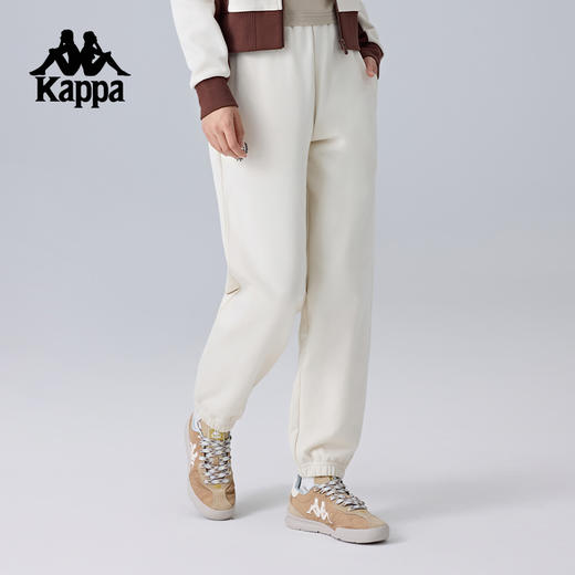Kappa卡帕背靠背新款运动长裤女款运动百搭针织裤休闲裤束脚裤子K0F22AK02 商品图2