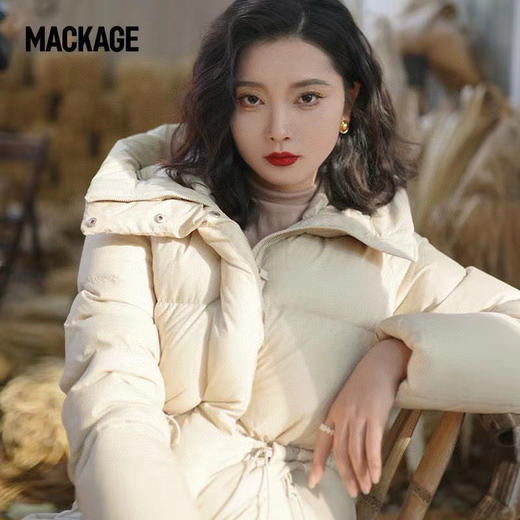 【秒杀价已调 直接拍】经典款翻单今年没有L咯 MAC麦凯琦 原厂长款 抽绳‮腰⁠收‬‎羽绒服 90%鸭绒 商品图2