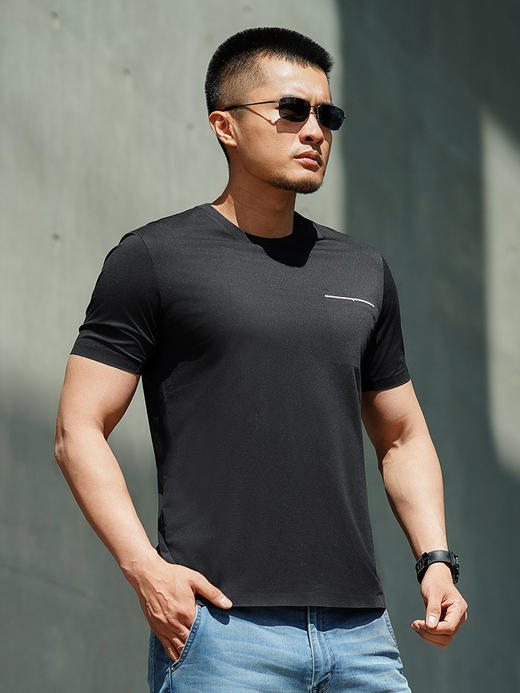 二代龙牙秘冰MERYL凉感抗UV圆领短袖T恤 商品图4