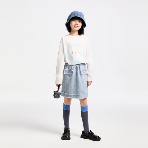 女童半裙夏季新款安奈儿童装EG523027 商品图6