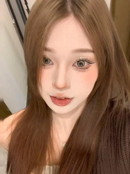 Kira Fairy（kirafairy）半年抛美瞳 织光羽纱  直径14.2mm着色13.4mm 商品图0