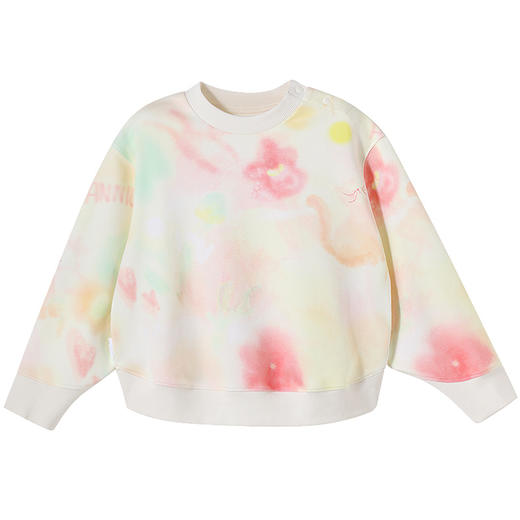 女童圆领长袖卫衣春季新款安奈儿童装实体店同款XG511550 商品图6