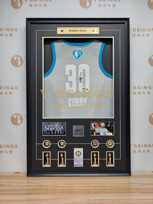 收藏系列 库里 2022年全明星30号 亲笔签名球衣 商品图1