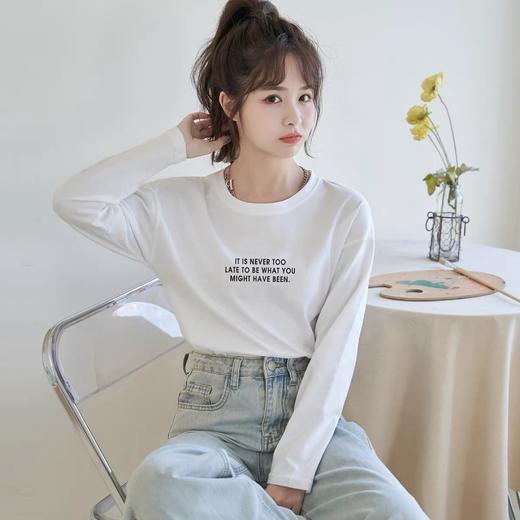 99任选3件 印花打底长袖 230克纯棉FS-77 商品图4