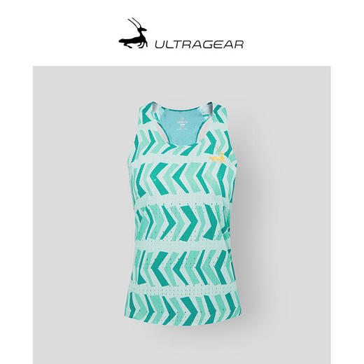 优极UG 风神-究极男女款拼接印花跑步背心 商品图12