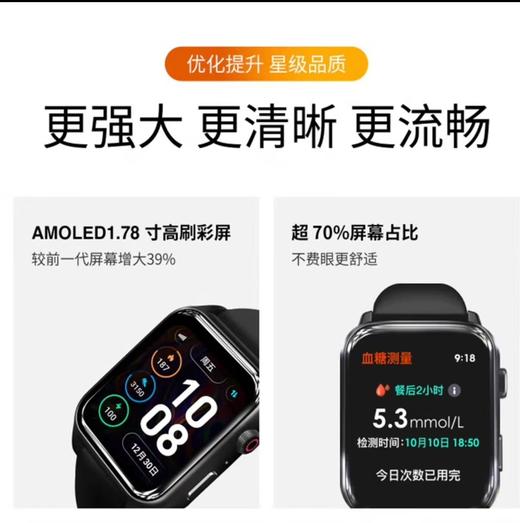 【新系列】复星星卫士星18 2025蛇年新品智能健康监测预警手表 商品图2