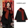 NORNS LADY诺恩【围巾大衣】秋冬款双面双色绵羊毛大衣外套 T24WA37363 商品缩略图0