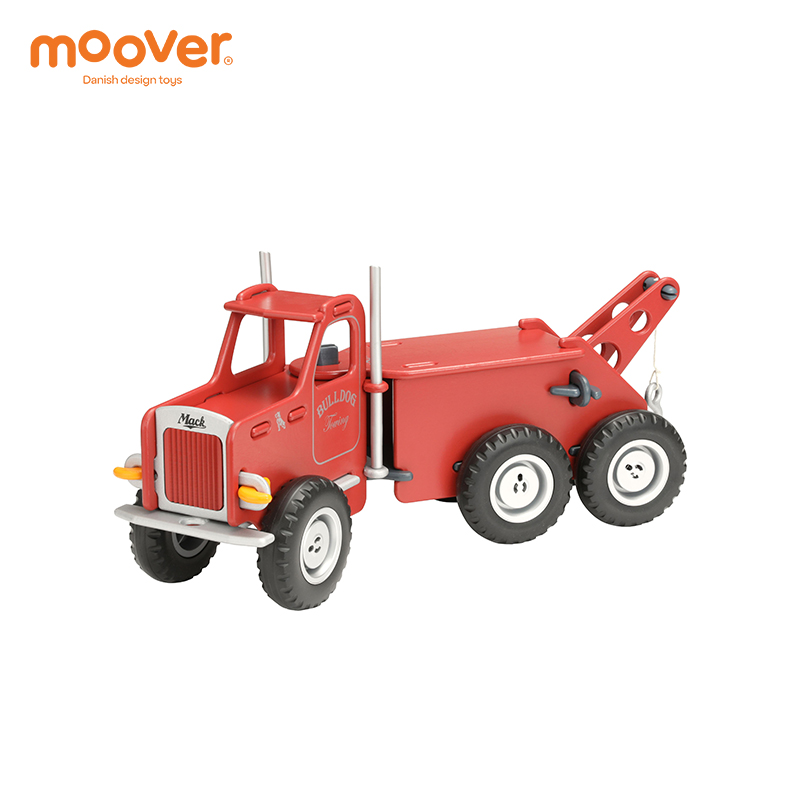 Moover 马克联名 红色儿童滑步挂钩卡车 婴幼玩具 适合年龄1岁+ 丹麦玩具 880985