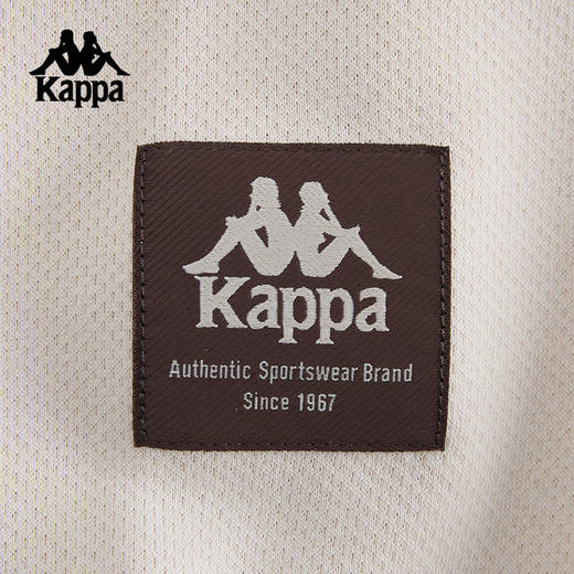 Kappa卡帕背靠背男款针织开身帽衫复古运动开衫卫衣休闲外套上衣K0F12MK70 商品图4