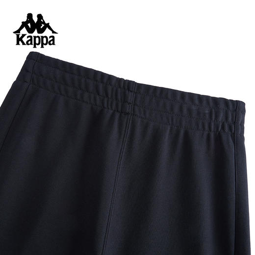 Kappa卡帕背靠背新款运动长裤女复古针织直筒裤松紧腰休闲跑步裤K0F22AK81 商品图1