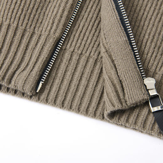 【马鞍肩】罗蒙羊毛衫男100羊毛外套男秋冬加厚保暖男士羊毛衫 商品图8