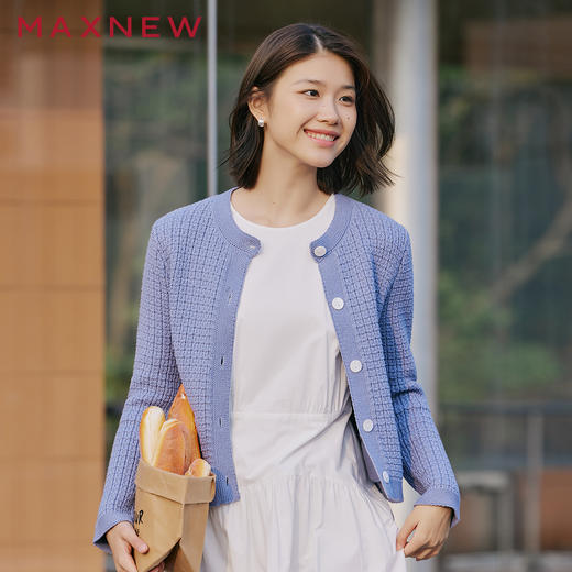 【毛衫】棉质小香风毛衫1P1222504 商品图3