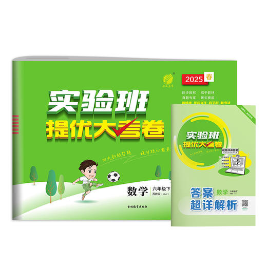2025春【苏教版】六年级数学(下) 实验班提优大考卷 商品图4