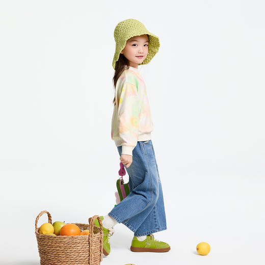 女童圆领长袖卫衣春季新款安奈儿童装实体店同款XG511550 商品图5