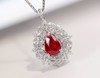 1ct刻面红宝石吊坠 商品缩略图0