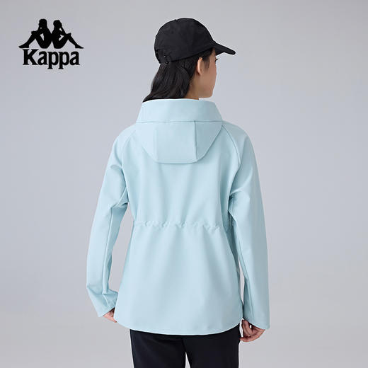 Kappa卡帕背靠背新款运动外套女款户外防泼水防风衣休闲收腰夹克K0F22FJ41 商品图3
