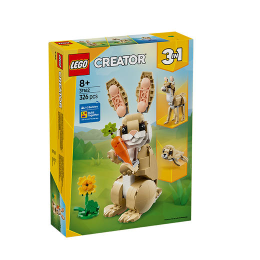 乐高 LEGO可爱的兔子LEGC31162 商品图0