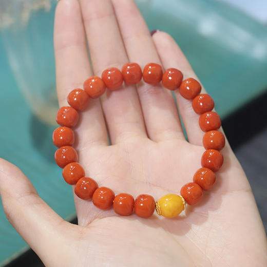 【手串】南红老型珠手串 商品图1