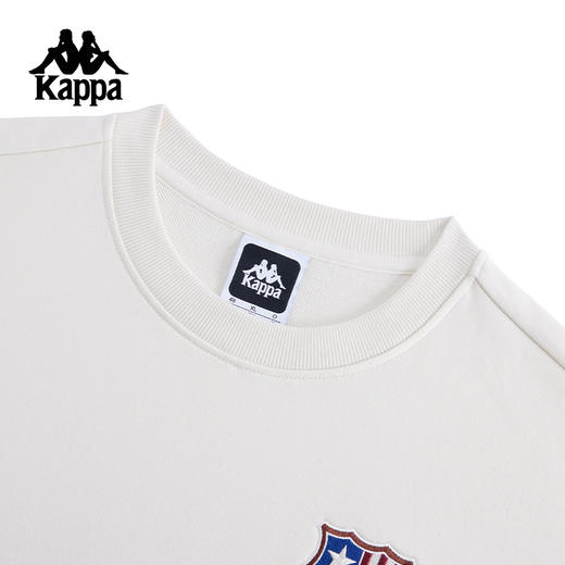 Kappa卡帕背靠背男款圆领长袖卫衣索罗娜运动针织套头衫休闲上衣K0F12WT02 商品图2