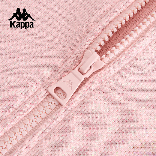 Kappa卡帕背靠背运动外套女新款春秋季休闲百搭针织连帽开衫上衣K0F22MK80 商品图3