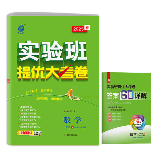 2025春 【人教版】八年级数学(下) 实验班提优大考卷 商品图4