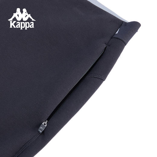 Kappa卡帕背靠背运动裤女新款休闲百搭针织长裤修身显瘦喇叭卫裤K0F22AK40 商品图3