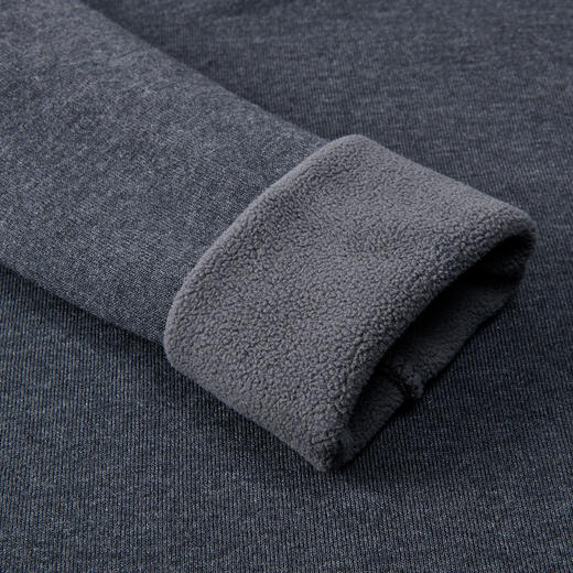 【含羊毛加绒加厚】罗蒙颗粒绒加绒polo衫男士保暖毛衣男毛衫 商品图7