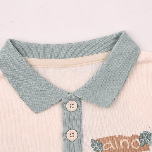 棉果果春季新品商场同款男童撞色拼接POLO衫M112140225129 商品图6