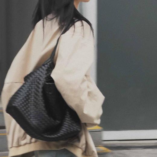 顺丰包邮20143洛诗琳2025春季极简工装廓形宽松短夹克外套女852 商品图4