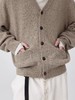 Simple Project/M24129/彩点杂花羊毛混纺开衫 商品缩略图2