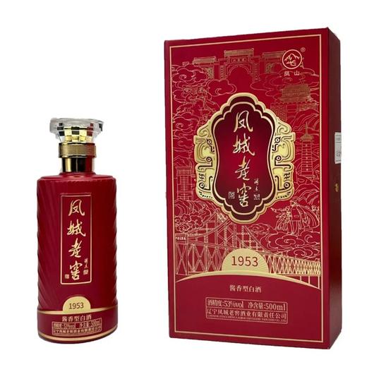 凤城老窖凤山荣耀1953凤城老窖53度酱香型500ml53度 商品图0