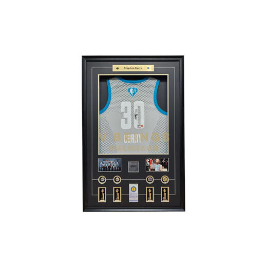 收藏系列 库里 2022年全明星30号 亲笔签名球衣 商品图0