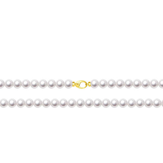 T80185-A-X026T00208001 周大福CHOW TAI FOOK 至真系列优雅复古明珠链18K金珍珠项链-T80185 商品图2