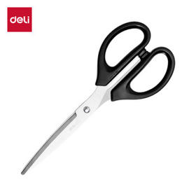 得力（deli）【热门商品】160mm办公生活家用剪刀 小剪子手工剪纸刀 办公用品 黑色6034