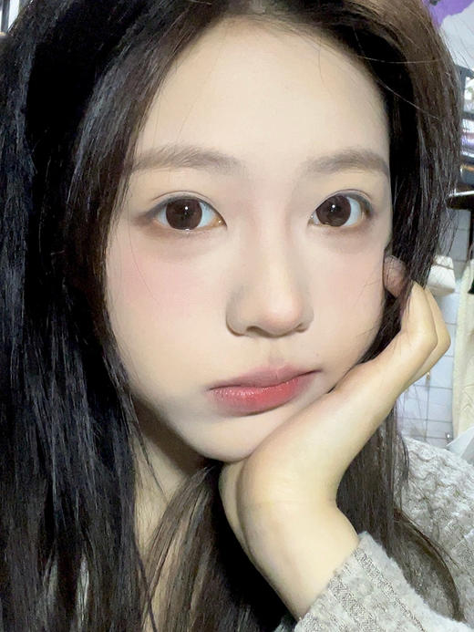 KiraFairy旗下 | 奶糖薯泥&麦芽糖栗 14.5mm白狮参考着色大直径  | 日抛 一盒10片装 商品图8