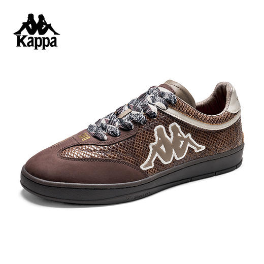 Kappa卡帕女鞋TIFO德训鞋女款2025春季新款情侣板鞋复古百搭休闲鞋男K0FW5CC70P-6536 商品图1