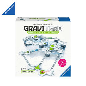 睿思GraviTrax 初始套装-基础版 重力轨道球 适合年龄6岁+ STEAM交互式轨道 益智玩具 自由组件 发挥想象力 -260874