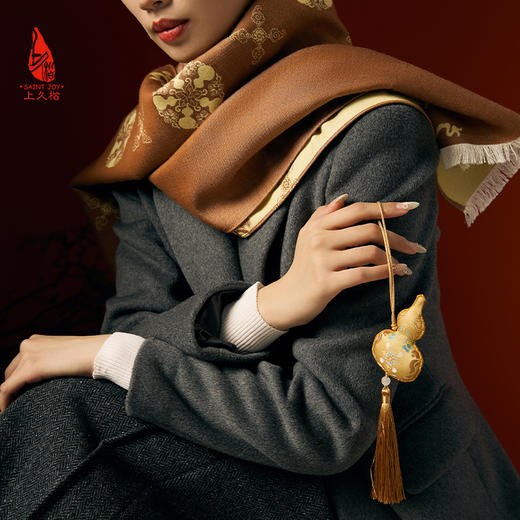 SAINTJOY/上久楷 宋锦挂件  福芦 SPS24A07 商品图3