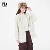 P&X设计师女装春季宽松连帽针织短款外套825113130 杏色 商品缩略图2