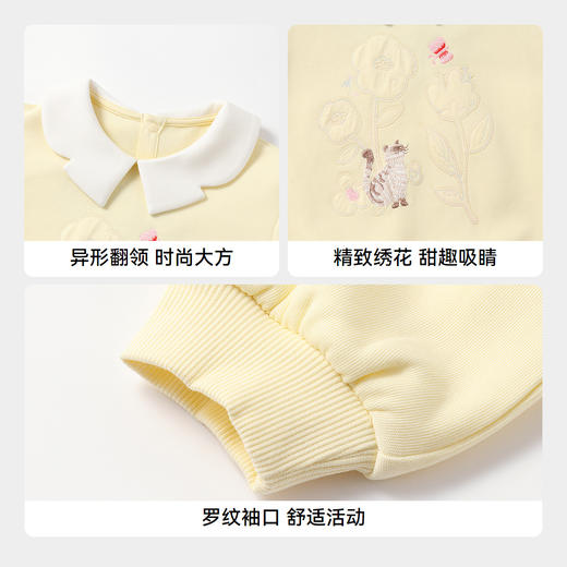 女童卫衣春季新款安奈儿童装实体店同款XG511549 商品图4