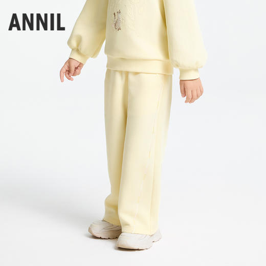 女童全腰针织单裤春季新款安奈儿童装实体店同款XG516546 商品图2