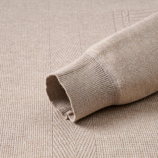 【一件过冬】罗蒙含羊毛加绒毛衣男冬款加厚针织衫保暖卫衣男士毛衣 商品图7