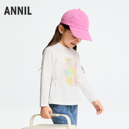 女童长袖针织衫春季新款安奈儿童装实体店同款XG511548 商品图1