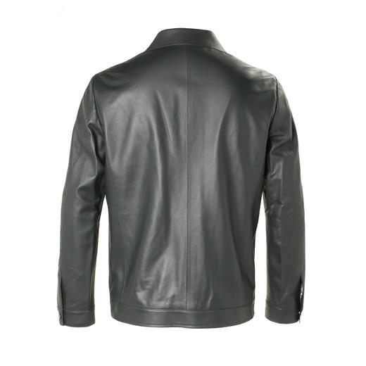 Marco Azzali 拉链款皮衣 LJ59213A4 商品图1