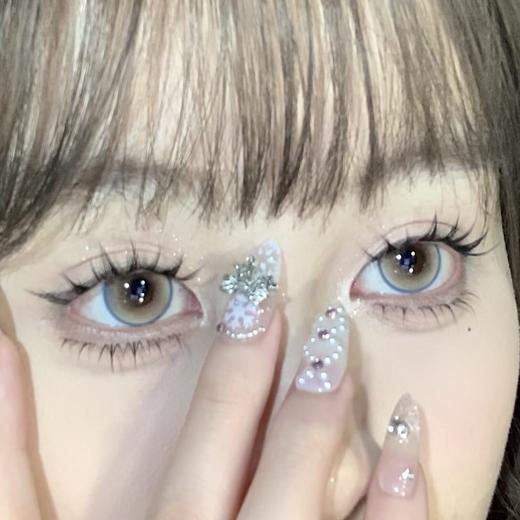 PuffGirl半年抛·芬达恋曲·14.5mm大着色·韩产2片 商品图3