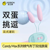 【乐享情趣】Candy Max系列桃气布丁双线跳蛋 商品缩略图0