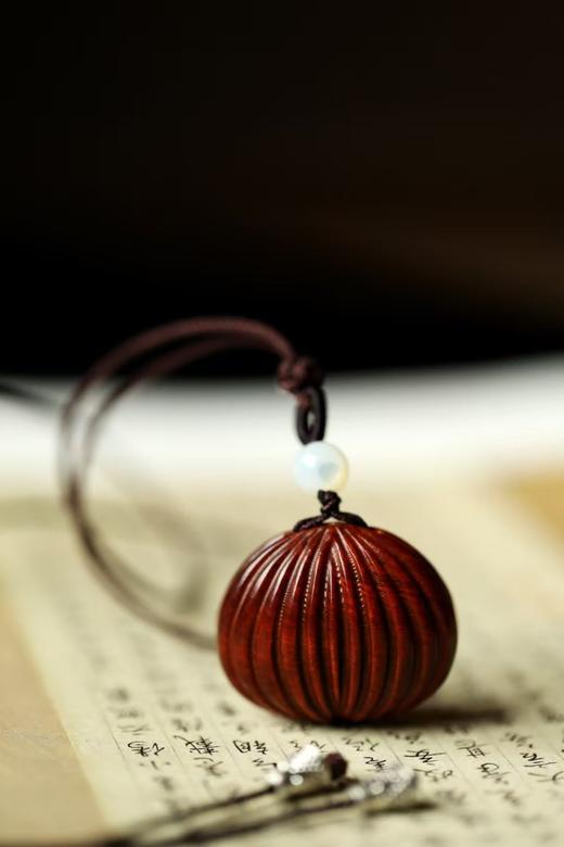 小叶紫檀｜贝壳°吊坠 商品图3