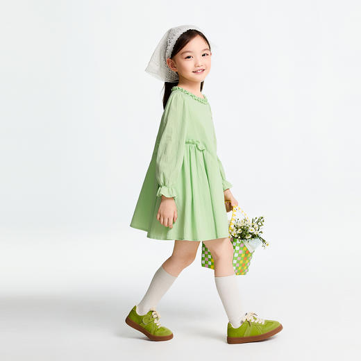 女童长袖连衣裙春季新款安奈儿童装实体店同款XG513513 商品图5