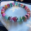 8mm-9mm单圈彩虹西瓜碧玺手串 商品缩略图3